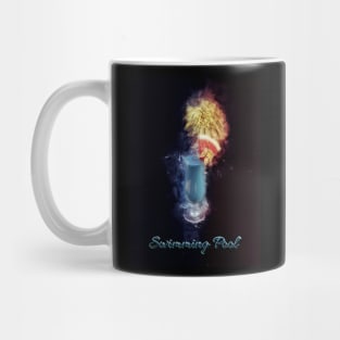 Swimming Pool Cocktail Drink Happy Hour Party Mug